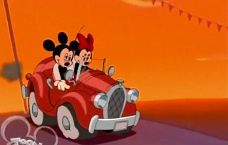 Illustration for article titled Mickey replaces his jalopy only to be attacked by a self-driving EV